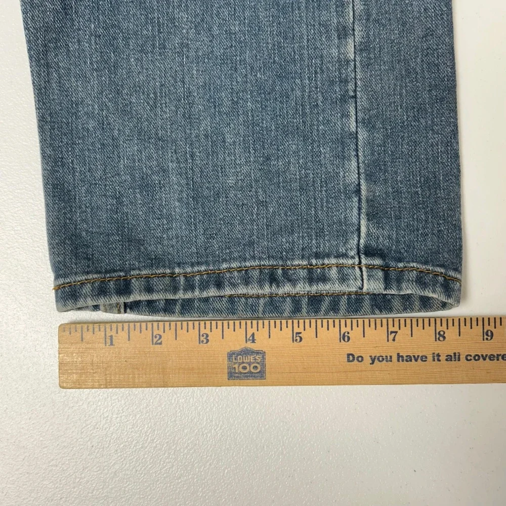 Levi's 505 Regular Fit Jeans Mens 38x30 Blue Straight Leg Denim 2007